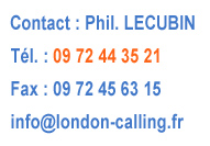 Contacter London-Calling Emploi Angleterre